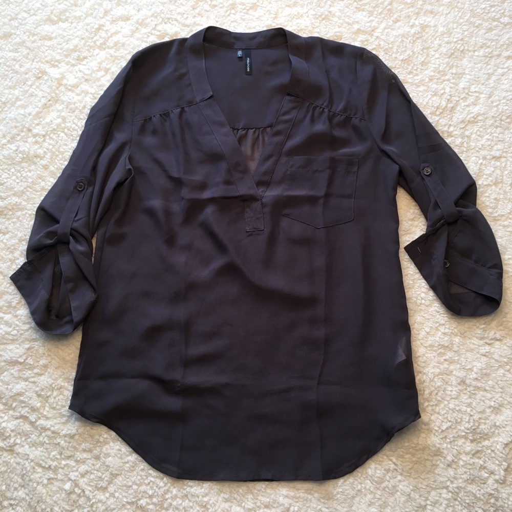 Maurices Sheer Blouse